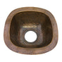 Barclay - Trent Prep/Bar Sink, 12'',  Hammered Antique Copper - Antique Copper