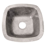 Barclay - Trent Prep/Bar Sink, 18''  Hammered Pewter - Pewter