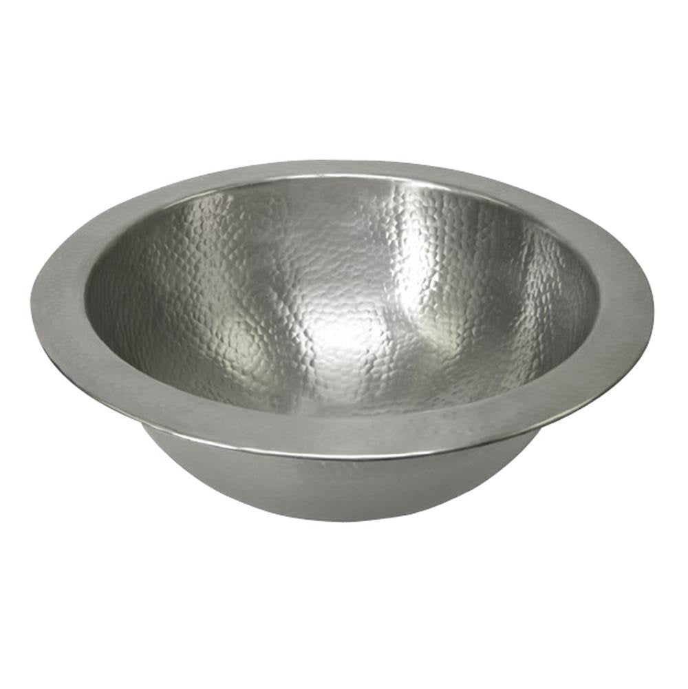 Barclay - Aldwyn Round Undermount Basin,  Hammered Pewter - Pewter