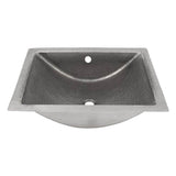 Barclay - Fuller 20'' Concave UM Lav Sin Brushed Nickel - Polished Nickel