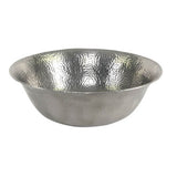 Barclay - Goshen Above Counter Basin,  Hammered Pewter - Pewter