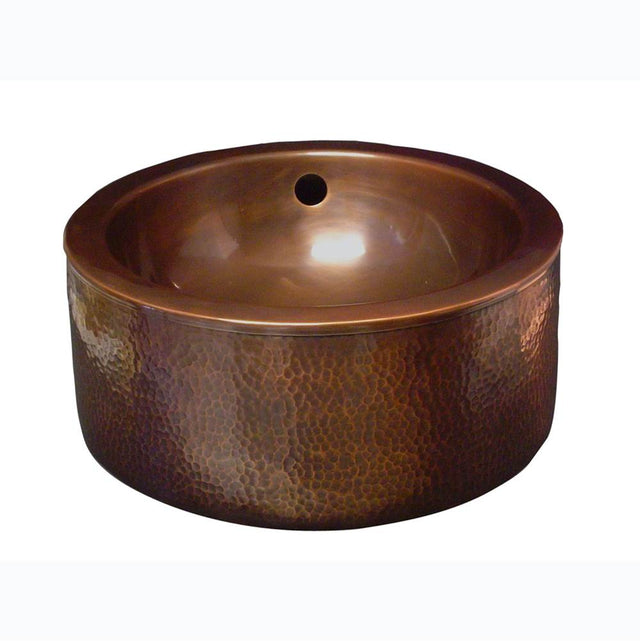 Barclay - Colbran Above Counter Basin Double Walled, Antique Copper - Antique Copper