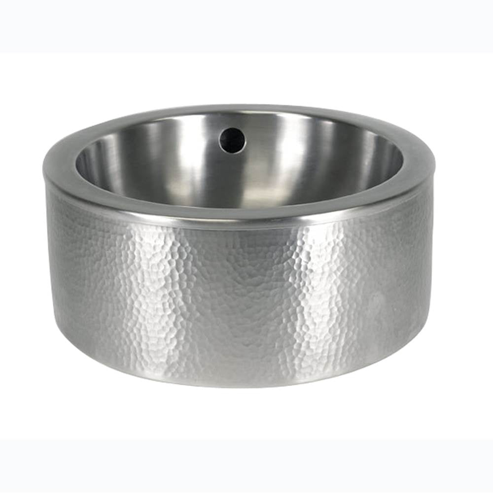 Barclay - Colbran Above Counter Basin Double Walled, Pewter - Pewter