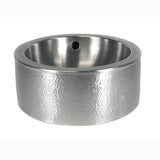 Barclay - Colbran Above Counter Basin Double Walled, Pewter - Pewter