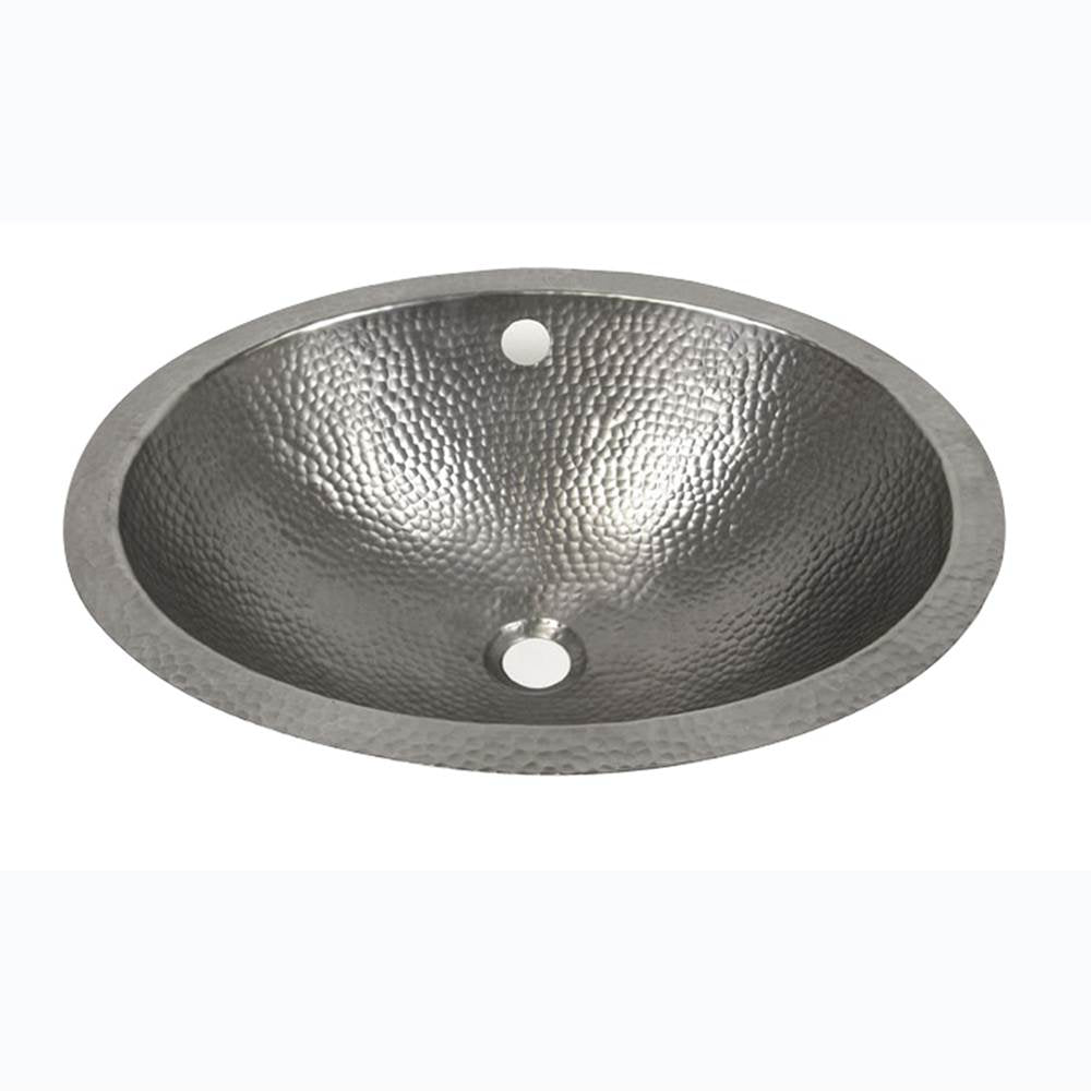 Barclay - Florian Oval Undermount Basin,  Pewter - Pewter