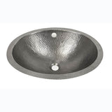 Barclay - Florian Oval Undermount Basin,  Pewter - Pewter