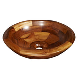 Barclay - Lutari Round Teak Vessel - Teak