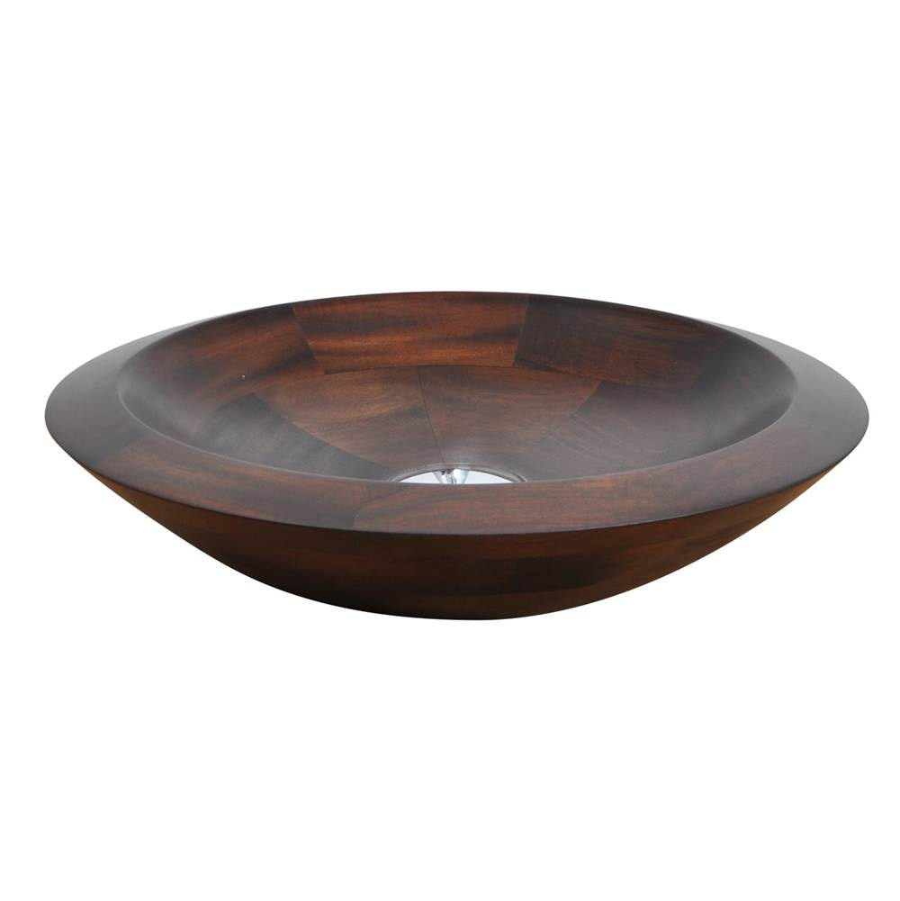 Barclay - Lutari Above Counter Basin Mahogany - Mahogany