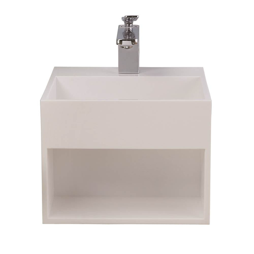 Barclay - Sanders BARstone Wall Hung White Matte - White Matte