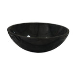 Barclay - Desmond Round Granite Vessel Polished Black - Polished Black