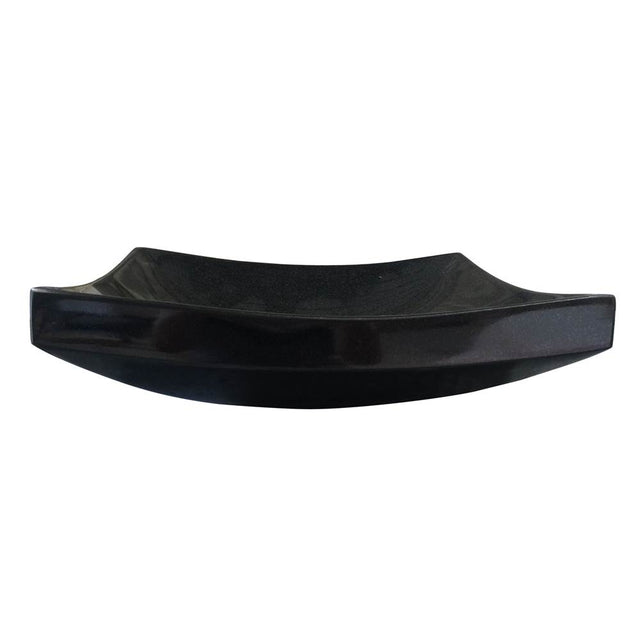 Barclay - Mornos Curved Sq. Granite Ves High Polishe Absolute black - Polished Black