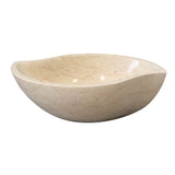 Barclay - Canim Marble Vessel, Egyptian Cream - Egyptian Cream