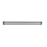 Barclay - 48'' Straight Double Shower Curtain Rod w/ Flanges-ORB - Oil Rubbed Bronze
