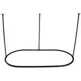 Barclay - 48'' Oval Shower Curtain Ring-Oil Rubbed Bronze - Oil Rubbed Bronze