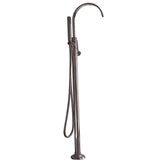 Barclay - Tessa Freestanding Tub Filler Polished Nickel - Polished Nickel