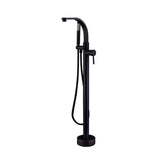 Barclay - Grimley Freestanding Faucet w/HS, Matte Black - Matte Black