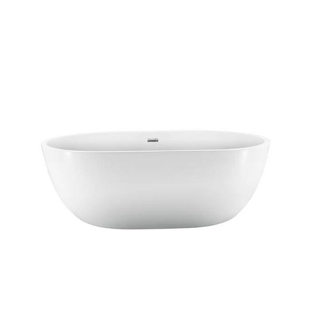 Barclay - Piper 71'' AC Freestanding,7'' Centers,W/internal drain-OF,BN - Brushed Nickel