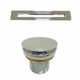 Pascal 63'' Freestanding AC WH Tub,W/Internal Drain & OF BN