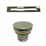 Pascal 63'' Freestanding AC WH Tub,W/Internal Drain & OF BN