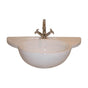 Barclay - Des 810 Basin Only 32'' with 1 faucet hole, WHITE - White