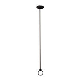 Barclay - Ceiling Support, 48'', w/Flange  Adjustable,Oil Rubbed Bronze - Oil Rubbed Bronze
