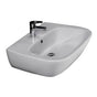 Barclay - Elena 450 Wall Hung Basin 8'' Widespread, White - White