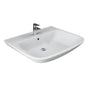 Barclay - Eden 650 Wall-Hung Basin, 8'' Widespread, White - White