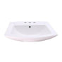 Barclay - Burke Basin Only for 6'' CC Overflow, White - White