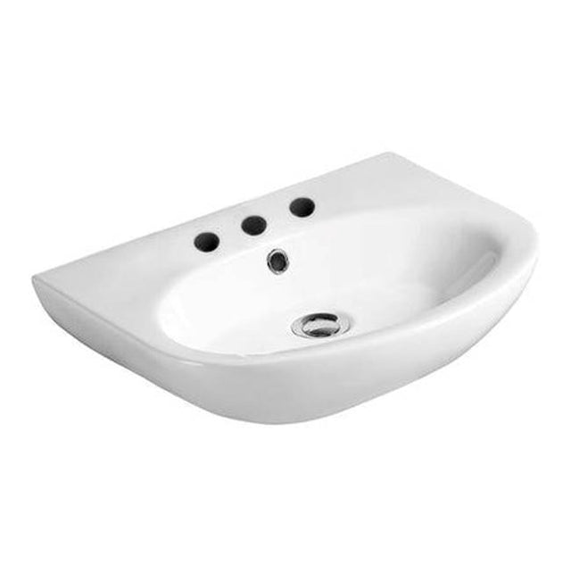 Barclay - Infinity 500 Wall-Hung Basin 6'' cc, White - White