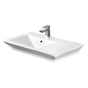 Barclay - Opulence Above counter Basin 31'', White, Rect Bowl, 4'' cc - White