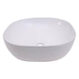 Barclay - Shasta 17'' Oval Above Counter Basin, White - White