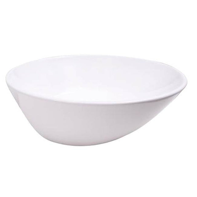Barclay - Joni 18'' Round Above Counter Basin, White - White