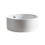 Barclay - Sheridan Above Counter Basin 16-3/8'',Circle, No Fct Hole,WH - White