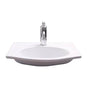Barclay - Carlisle Wall Hung 20'', No Faucet Holes, WH - White