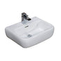 Barclay - Metropolitan 420 Wall-Hung Basin 4'', Centerset, White - White
