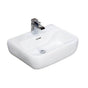 Barclay - Metro 520 Wall-Hung Basin Basin, 4'' Centerset, White - White