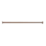 Barclay - 108'' Straight Shower Rod, Antique Brass - Antique Brass