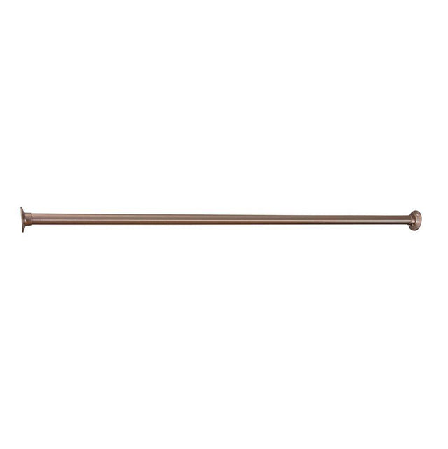 Barclay - 108'' Straight Shower Rod, Antique Brass - Antique Brass