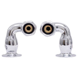 Barclay - Deck Mount Coupler 3-3/8'' to 7'' With Niple Kit, CP - Polished Chrome