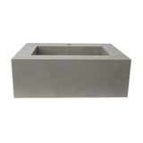 Barclay - Precious 24-7/8'' Porcelain 1- Hole,WallHung,w/Drain CoolGray - Cool Gray