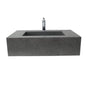Barclay - Precious 32-3/4'' Porcelain 1- Hole,WallHung,w/Drain BH-Gray - Behind Gray