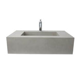 Barclay - Precious 32-3/4'' Porcelain 1- Hole,WallHung,w/Drain CoolGray - Cool Gray