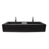 Barclay - Precious 48-1/2'' Porcelain 1- Hole,WallHung,w/Drain UNI-BL - Unidark Black