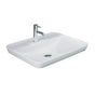 Barclay - Variant 21-5/8'' x 16-1/2'' Rect Drop-In Basin,1-Hole,W/DECK,WH - White