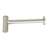 Barclay - Contemporary Lav Trap 1-1/4'' 6'' x 12'' w/Brass Wall Flang,BN - Brushed Nickel