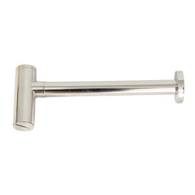 Barclay - Contemporary Lav Trap 1-1/4'' 6'' x 12'' w/Brass Wall Flang,PN - Polished Nickel