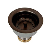 Barclay - Kitchen Brass strainer w/3-1/2 long Shank ,Oil Rubbed Bronze - Oil Rubbed Bronze