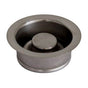Barclay - Regular Disposer Flange & Stop  Stopper, Brushed Nickel - Brushed Nickel