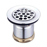 Barclay - Bar Sink Drain 2'' with Steel Grid,Polished Chrome - Polished Chrome