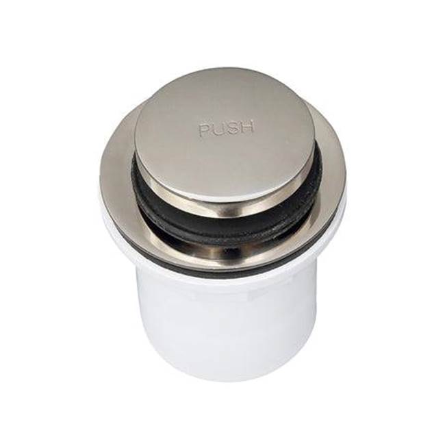 Barclay - Bath Tub Drain Pop UP w/ 1-1/2  Flange PVC Adapter, PN - Polished Nickel